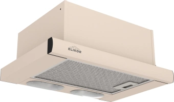 Вытяжка встраиваемая Elikor Интегра 45П-400-В2Л кремовый управление: кнопочное (1 мотор) - купить недорого с доставкой в интернет-магазине