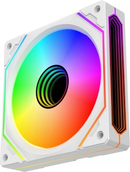 Вентилятор для корпуса Bloody BD-CF120ARGB5 LCD ARGB 120х120x25 белый 4-pin 26дБ (упак.:1шт) (BD-CF120ARGB5-WH) Ret - купить недорого с доставкой в интернет-магазине