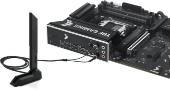 Материнская плата Asus TUF GAMING B850-E WIFI SocketAM5 AMD B850 4xDDR5 ATX AC`97 8ch(7.1) 2.5Gg RAID+HDMI+DP - купить недорого с доставкой в интернет-магазине