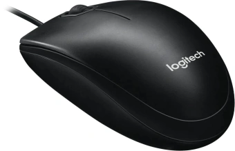 Мышь Logitech M100r черный оптическая 1000dpi USB 2but (910-006652) - купить недорого с доставкой в интернет-магазине
