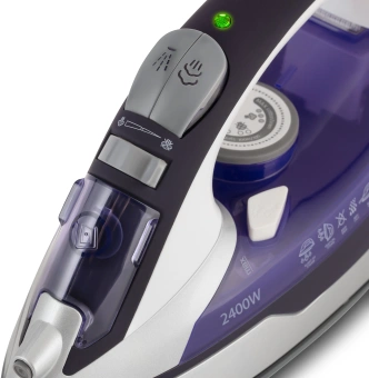 Утюг Vitek VT-1257 2400Вт фиолетовый - купить недорого с доставкой в интернет-магазине