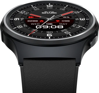 Смарт-часы Black Shark BS-W2404 (A3) AMOLED корп.черный рем.черный (1746935) - цена, купить или заказать с доставкой в интернет-магазине Смарт-часы Black Shark BS-W2404 (A3) AMOLED корп.черный рем.черный (1746935) - купить недорого с доставкой в интернет-магазине