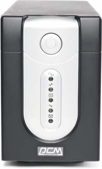 Источник бесперебойного питания Powercom Imperial IMP-1025AP 615Вт 1025ВА черный - купить недорого с доставкой в интернет-магазине