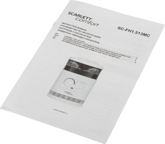 Тепловентилятор Scarlett SC-FH1.513MC 1500Вт белый - купить недорого с доставкой в интернет-магазине