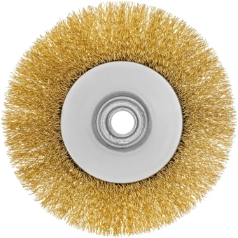 Щетка дисковая по мет. Matrix 74616 d=125мм d(посад.)=14мм (угловые шлифмашины) (упак.:1шт) - купить недорого с доставкой в интернет-магазине