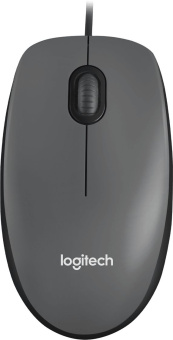 Мышь Logitech M90 черный оптическая (1000dpi) USB (2but) - купить недорого с доставкой в интернет-магазине