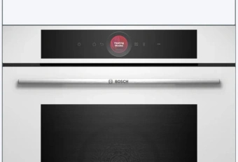 Духовой шкаф Электрический Bosch Serie 8 HBG7341W1 белый - купить недорого с доставкой в интернет-магазине