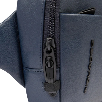 Сумка мужская Piquadro Russel CA6204W137/BLU синяя натур.кожа - купить недорого с доставкой в интернет-магазине