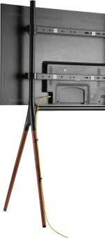 Подставка для телевизора Cactus CS-ST1247BKWN черный/орех 49"-70" макс.40кг напольный - купить недорого с доставкой в интернет-магазине