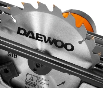 Циркулярная пила (дисковая) Daewoo DAS 1500-190 1500Вт (ручная) D диска.:190мм - купить недорого с доставкой в интернет-магазине