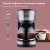 Кофеварка капельная Domfy metal DSM-CM301 1000Вт черный/серебристый - купить недорого с доставкой в интернет-магазине