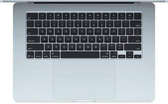 Ноутбук Apple MacBook Air A3241 M4 10 core 16Gb SSD256Gb/10 core GPU 15.3" Liquid Retina (2880x1864) macOS lt.blue WiFi BT Cam (Z1HD000VB(MC7A4)) - купить недорого с доставкой в интернет-магазине