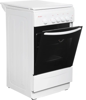 Плита Газовая Gefest CG 50M04 K73 белый (металлическая крышка) реш.чугун - купить недорого с доставкой в интернет-магазине