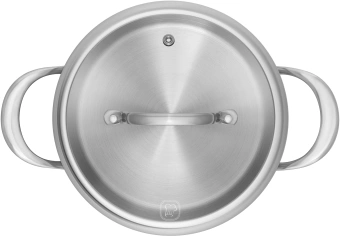 Кастрюля Rondell Admiring RDS-746 2.5л. d=18см (с крышкой) стальной - купить недорого с доставкой в интернет-магазине