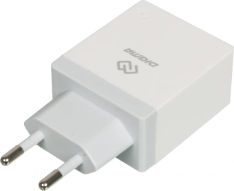 Сетевое зар./устр. Digma DGWC-1U-2.1A-WG 10.5W 2.1A USB универсальное белый - купить недорого с доставкой в интернет-магазине