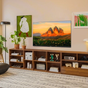 Телевизор LED Skyworth 75" 75X87G QD-Mini LED Magic Sound Game TV Frameless черный 4K Ultra HD 144Hz MEMC DVB-T DVB-T2 DVB-C DVB-S DVB-S2 USB WiFi Smart TV - купить недорого с доставкой в интернет-магазине
