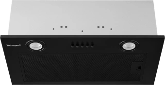 Вытяжка встраиваемая Weissgauff Box 850 PB Black Edition черный управление: кнопочное (1 мотор) - купить недорого с доставкой в интернет-магазине