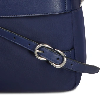 Рюкзак женский Piquadro Lyra CA5566W92T/BLU темно-синий нейлон/натур.кожа - купить недорого с доставкой в интернет-магазине