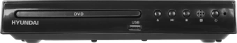 Плеер DVD Hyundai H-DVD100 черный ПДУ - купить недорого с доставкой в интернет-магазине