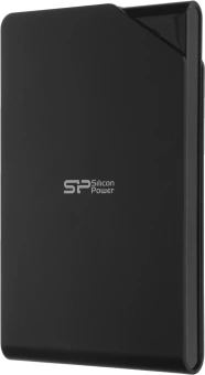 Жесткий диск Silicon Power USB3.0 2TB SP020TBPHDS03S3K S03 Stream 2.5" черный - купить недорого с доставкой в интернет-магазине