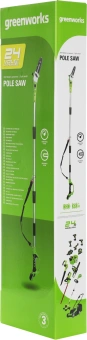 Кусторез Greenworks G24PS20аккум. (2000107) - купить недорого с доставкой в интернет-магазине