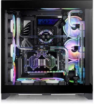 Корпус Thermaltake CTE E600MX черный без БП E-ATX 11x120mm 4x140mm 2xUSB3.0 audio bott PSU - купить недорого с доставкой в интернет-магазине