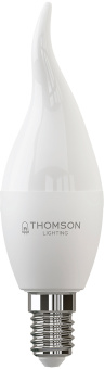 Лампа светодиодная Thomson TH-B2313 10Вт цок.:E14 свеча 220B 6500K св.свеч.бел.хол. Tail Candle (упак.:1шт) - купить недорого с доставкой в интернет-магазине