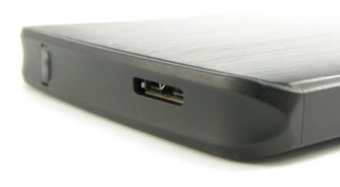 Внешний корпус для HDD/SSD AgeStar 3UB2A12 SATA пластик/алюминий черный 2.5" - купить недорого с доставкой в интернет-магазине