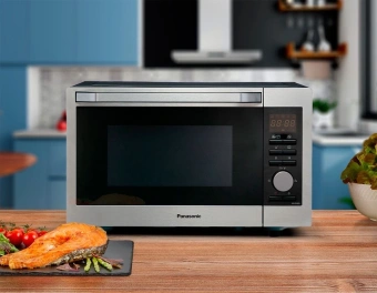 Микроволновая Печь Panasonic NN-C69MSZPE 30л. 1000Вт серебристый - купить недорого с доставкой в интернет-магазине