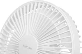 Вентилятор настольный Xiaomi Rechargeable Mini Fan 10Вт скоростей:4 белый - купить недорого с доставкой в интернет-магазине