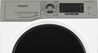 Стиральная машина Hotpoint NSD 8249 UD AVE RU класс: A загр.фронтальная макс.:8кг белый инвертер - купить недорого с доставкой в интернет-магазине