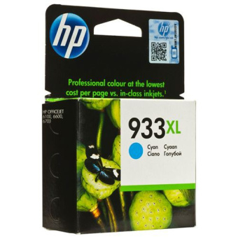 Картридж струйный HP 933XL CN054AE голубой (825стр.) для HP OJ 6700/7100 - купить недорого с доставкой в интернет-магазине