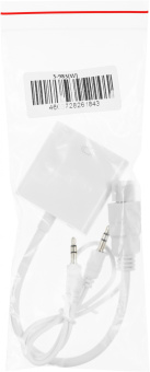 Переходник аудио-видео Premier 5-983 HDMI (m)/VGA (f)/Jack 3.5 (f) 0.15м. белый - купить недорого с доставкой в интернет-магазине