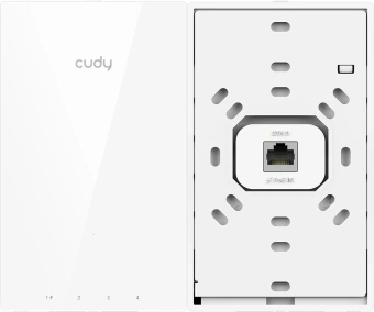 Точка доступа Cudy AP3000 Wall AX3000 10/100/1000BASE-TX белый - купить недорого с доставкой в интернет-магазине