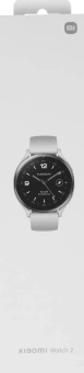 Смарт-часы Xiaomi Watch 2 46мм 1.43" AMOLED корп.серебристый рем.серый разм.брасл.:140-210мм (BHR8034GL) - купить недорого с доставкой в интернет-магазине