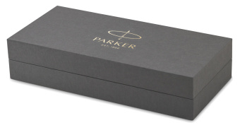 Ручка роллер Parker Sonnet Core T527 (CW1931506) Stainless Steel GT M черн. черн. подар.кор. сменный стержень 1стерж. кругл. 1цв. - купить недорого с доставкой в интернет-магазине