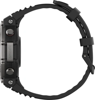 Смарт-часы Amazfit T-Rex 3 A2323 48.5мм 1.5" AMOLED корп.темно-серый рем.темно-серый разм.брасл.:145-210мм (6970100374896) - купить недорого с доставкой в интернет-магазине