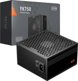Блок питания PcCooler ATX 750W P5-YK750-B1F 80+ bronze (20+4pin) APFC 135mm fan 6xSATA Cab Manag RTL - купить недорого с доставкой в интернет-магазине