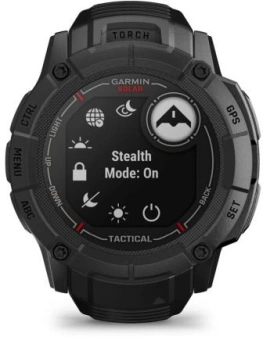 Смарт-часы Garmin Instinct 2X Solar Tactical Edition 50мм 1" MIP корп.черный рем.черный (010-02805-03) - купить недорого с доставкой в интернет-магазине