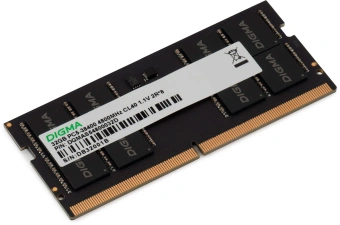 Память DDR5 32GB 4800MHz Digma DGMAS54800032D RTL PC5-38400 CL40 SO-DIMM 262-pin 1.1В dual rank Ret - купить недорого с доставкой в интернет-магазине
