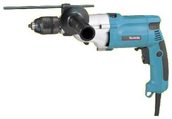 Дрель ударная Makita HP2051 720Вт патрон:быстрозажимной реверс (кейс в комплекте) - купить недорого с доставкой в интернет-магазине
