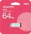 Флеш Диск A-Data 64GB UR350 UR350-64G-RSR/BK USB3.2 серебристый/черный - купить недорого с доставкой в интернет-магазине