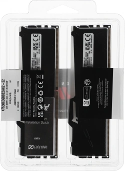 Память DDR5 2x16GB 6000MHz Kingston KF560C36BBE2AK2-32 Fury Beast RGB RTL Gaming PC5-48000 CL36 DIMM 288-pin 1.35В single rank с радиатором Ret - купить недорого с доставкой в интернет-магазине