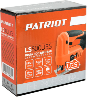 Лобзик Patriot LS 500UES +1пил. 2400ходов/мин от аккумулятора - купить недорого с доставкой в интернет-магазине