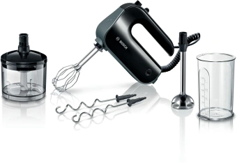 Миксер ручной Bosch MFQ4980B 850Вт черный - купить недорого с доставкой в интернет-магазине