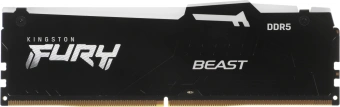 Память DDR5 8GB 6000MHz Kingston KF560C30BBA-8 Fury Beast XMP RGB RTL Gaming PC5-48000 CL30 DIMM 288-pin 1.4В kit single rank с радиатором Ret - купить недорого с доставкой в интернет-магазине