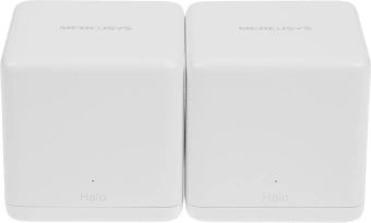 Бесшовный Mesh роутер Mercusys Halo H60X(2-pack) AX1500 10/100/1000BASE-TX белый (упак.:2шт) - купить недорого с доставкой в интернет-магазине
