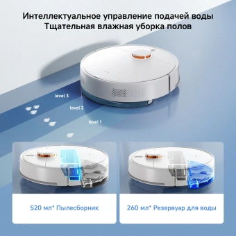 Пылесос-робот Xiaomi S40C EU 55Вт белый - купить недорого с доставкой в интернет-магазине