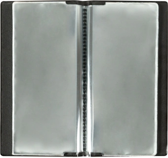 Папка с 20 прозр.вклад. Silwerhof Create ПВХ 0.25мм черный - купить недорого с доставкой в интернет-магазине