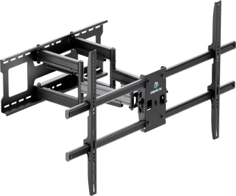Кронштейн для телевизора Onkron M10 черный 42"-110" макс.100кг настенный поворотно-выдвижной и наклонный - купить недорого с доставкой в интернет-магазине